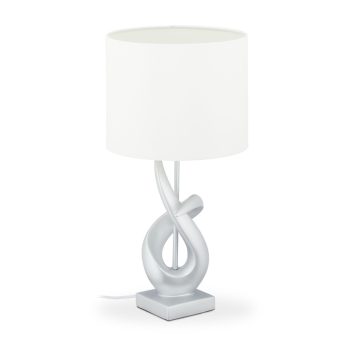 Modern ezüst asztali lámpa 50 cm 10032239