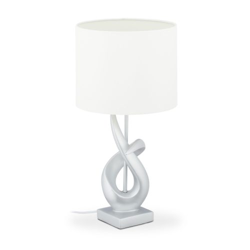 Modern ezüst asztali lámpa 50 cm 10032239