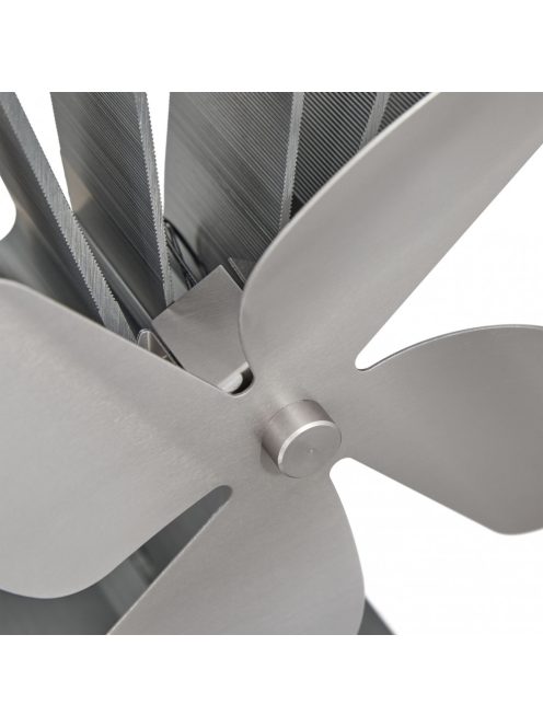 Kandalló ventilátor aluminium ezüst 21x19x12 cm 10033817_55