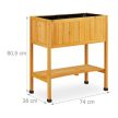 Fa emelt magaságyás polccal 80,5x74x38 cm Orange 10033848_57