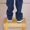 Bambusz fürdőszobai ülőke 33,5x31x25 cm 10033875