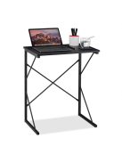 Modern laptop asztal fekete 75x60x40 cm 10034308