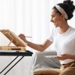 Modern laptop asztal fekete 75x60x40 cm 10034308