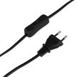Éjjeli lámpa érintés funkcióval 40 cm ezüst-krém 10034458