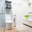 Modern WC-papír tartó szekrénnyel fehér 10035347