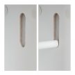 Modern WC-papír tartó szekrénnyel fehér 10035347