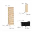 XL jenga fából készült torony 63x16,5x16,5 cm 10035427