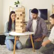 XXL jenga torony fából készült  90x21x21 cm 10035428