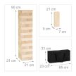 XXL jenga torony fából készült  90x21x21 cm 10035428