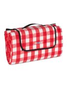 Piknik takaró 200x200 cm piros-fehér kockás 10035572