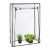 Paradicsom üvegház PVC fóliával fekete 150x100x50 cm 10035691