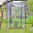 Paradicsom üvegház PVC fóliával fekete 150x100x50 cm 10035691