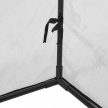 Fóliasátor PVC üvegház 2 ajtóval 92x180x92 cm 10035693