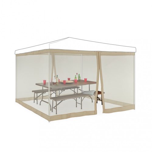 Szúnyogháló 3x3 m-es pavilonhoz bézs 10035879
