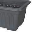 Keskeny műanyag balkonláda 4 db-os készlet 10036006_139