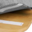 Bambusz laptop párna szürke 8x51x36 cm 10036709