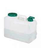 Víztároló kanna csappal 15 literes fehér-zöld 10036879_15_gr