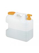 Víztároló kanna csappal 20 literes fehér-narancssárga 10036880_20_or
