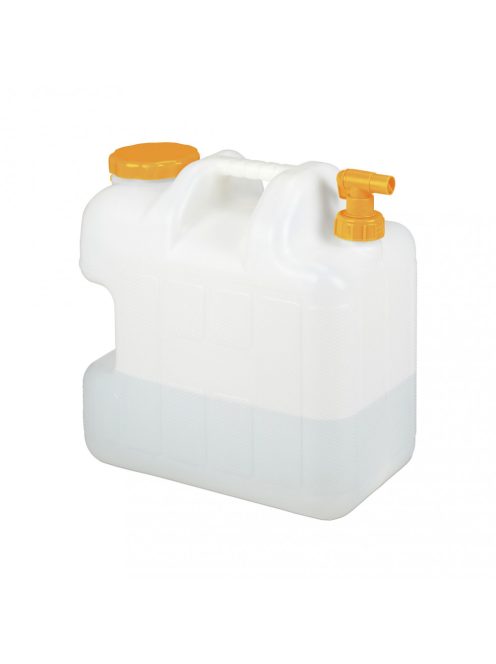 Víztároló kanna csappal 25 literes fehér-narancssárga 10036880_25_or