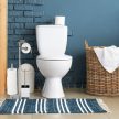 WC papírtartó szett rozsdamentes acélból ezüst - fekete 69x25x18 cm 10037437