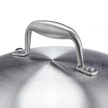 Rozsdamentes acél wok fedővel 32 cm 10038407