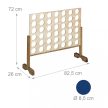 XXL amőba játék natúr-piros-kék 10039172