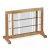 Kihúzható védőrács korlát 56x70-115 cm natúr 10039178