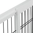 Kihúzható védőrács korlát 56x70-115 cm fehér 10039179