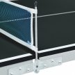 Mini összecsukható beltéri ping-pong asztal tartozékokkal fekete 70x70x150 cm 10039453