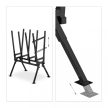 Fűrészbak 107x81x53 cm fekete acél 400 kg-ig 10039936