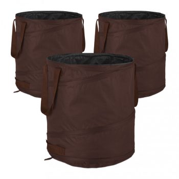   Pop-up kerti gyűjtőzsák 3 db-os szett 85 literes barna 10040130