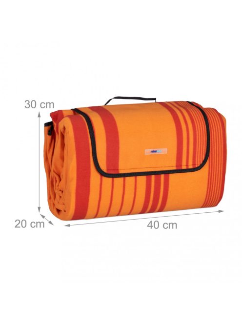 XXL piknik takaró narancssárga piros 10041266