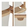 Bambusz szennyeskosár 2 rekesszel 85x33x44 cm 10041328