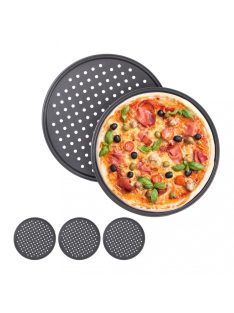 Antracit pizzasütő tálca 5 darabos készlet 10041363
