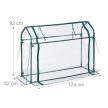 PVC fóliasátor 92x124x42 cm 10041452