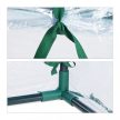 Fóliasátor üvegházhatású sötétzöld PVC 152x132x92 cm 10041454