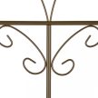 Ívelt rózsafuttató 2 db-os szett barna 150x50x2 cm 10041759