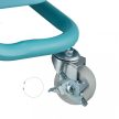 Rolly 3 szintes zsúrkocsi türkiz-fehér 10042509