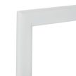 Fehér fém törölközőtartó 2 rúd 81x48x20 cm 10042906