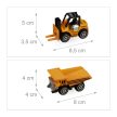 Munkagépek építkezési járművek 6 db-os készlet 10043033