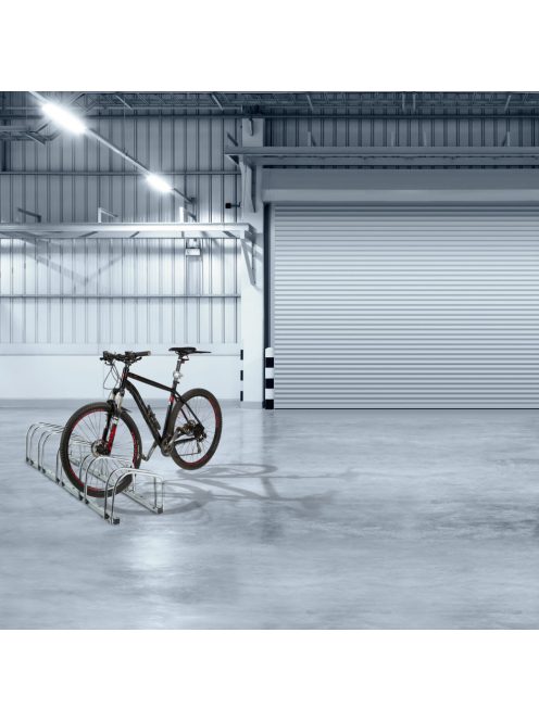 Ezüst színű kerékpártartó 5 kerékpárhoz 10043632