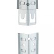 Nagy teherbírású polc 5 polcos ezüst 180x100x30 cm 10043642