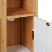 Keskeny fürdőszobai szekrény WC-papír tartóval 10045518