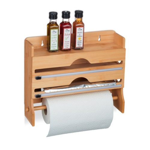 Bambusz fali 3in1 fűszertartó 31x39,5x11 cm 10045696