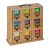 Bambusz teafilter tárolódoboz 9 rekesszel 29x30x11,5 cm 10046387