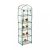 Üvegház PVC fóliával erkélyre 5 polcos 193x58x36 cm 10047559