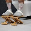 Bambusz összecsukható WC sámli 2 részes 10048535