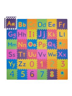   Szivacs Puzzle szőnyeg ABC és számok 180,5x180,5 cm 10048615