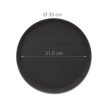 Kerek 5 db-os tálalótálca készlet 35 cm-es fekete 10049532