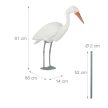 Kerti dekorációs műanyag figura gém 10049703